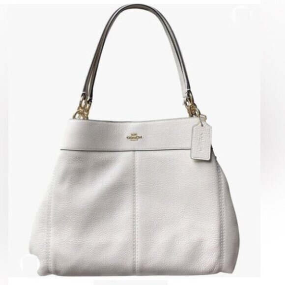 Coach  Lexie Shoulder Bag Pebble Leather Handbag - Picture 1 of 14